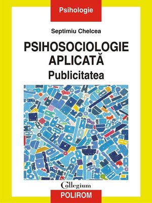 cover image of Psihosociologie aplicată. Publicitatea